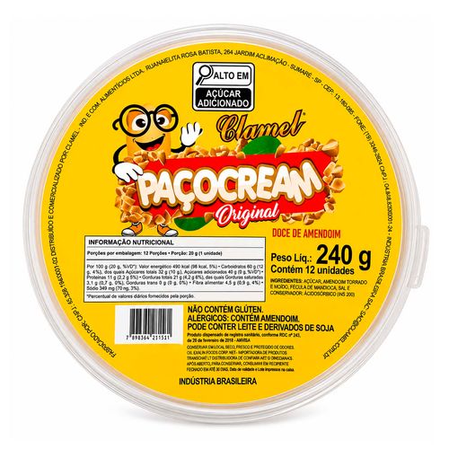 Doce Clamel Pacocream com 12 unidades-1-